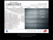 Tablet Screenshot of carolynes.com